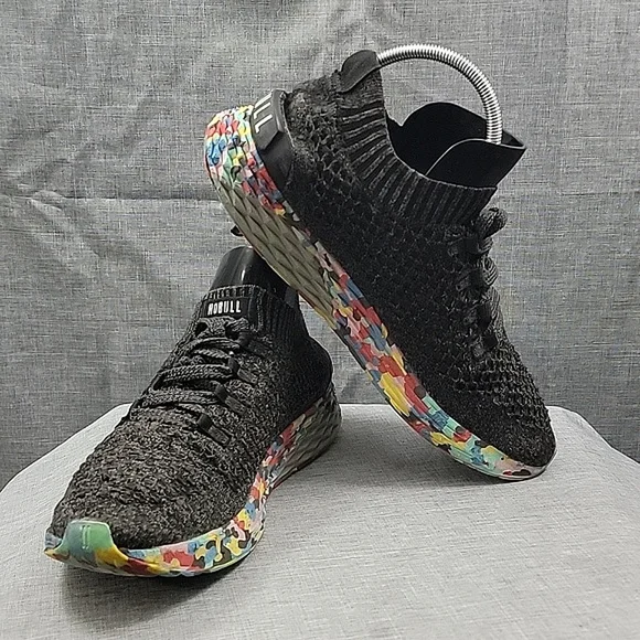 NOBULL | Shoes | Nobull Wild Aspire Knit Black Rainbow  display picture 2